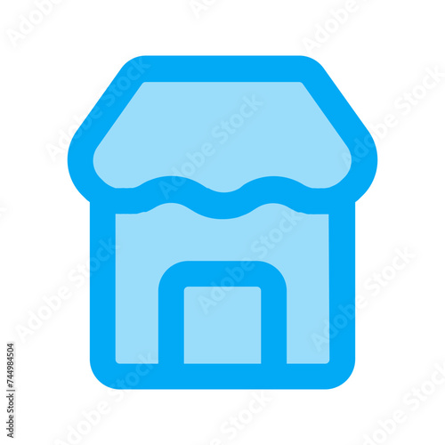 marketplace outline fill icon