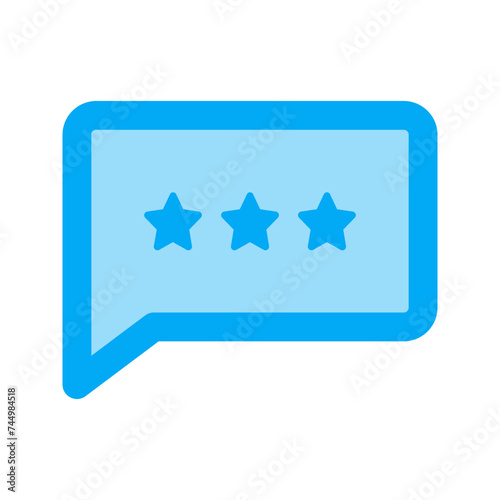 reviews outline fill icon