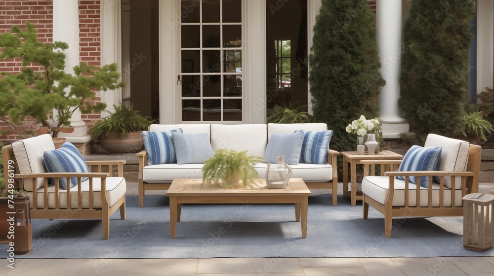 Fototapeta premium Outdoor Living Space