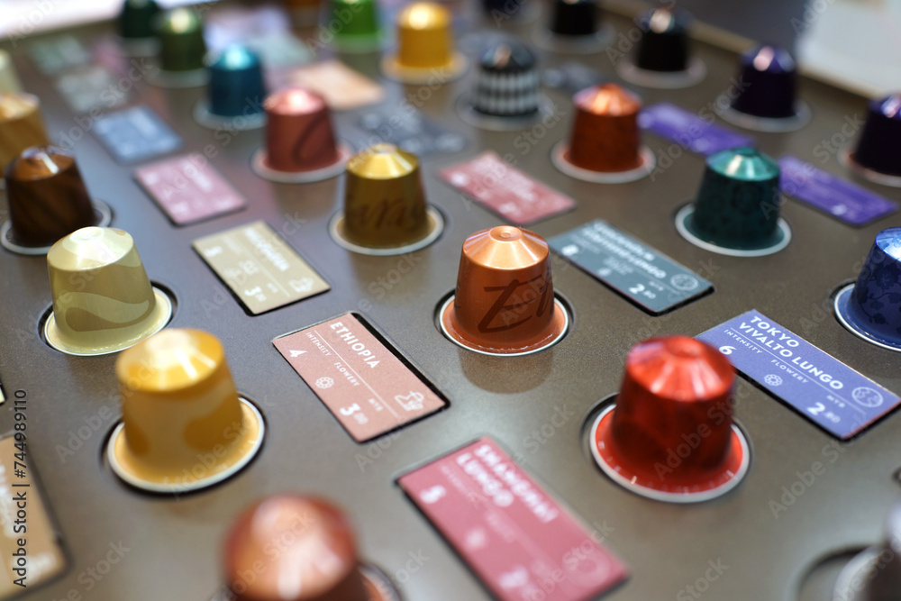 Kuala Lumpur, Malaysia 12 FEB 2024 View of a store display of