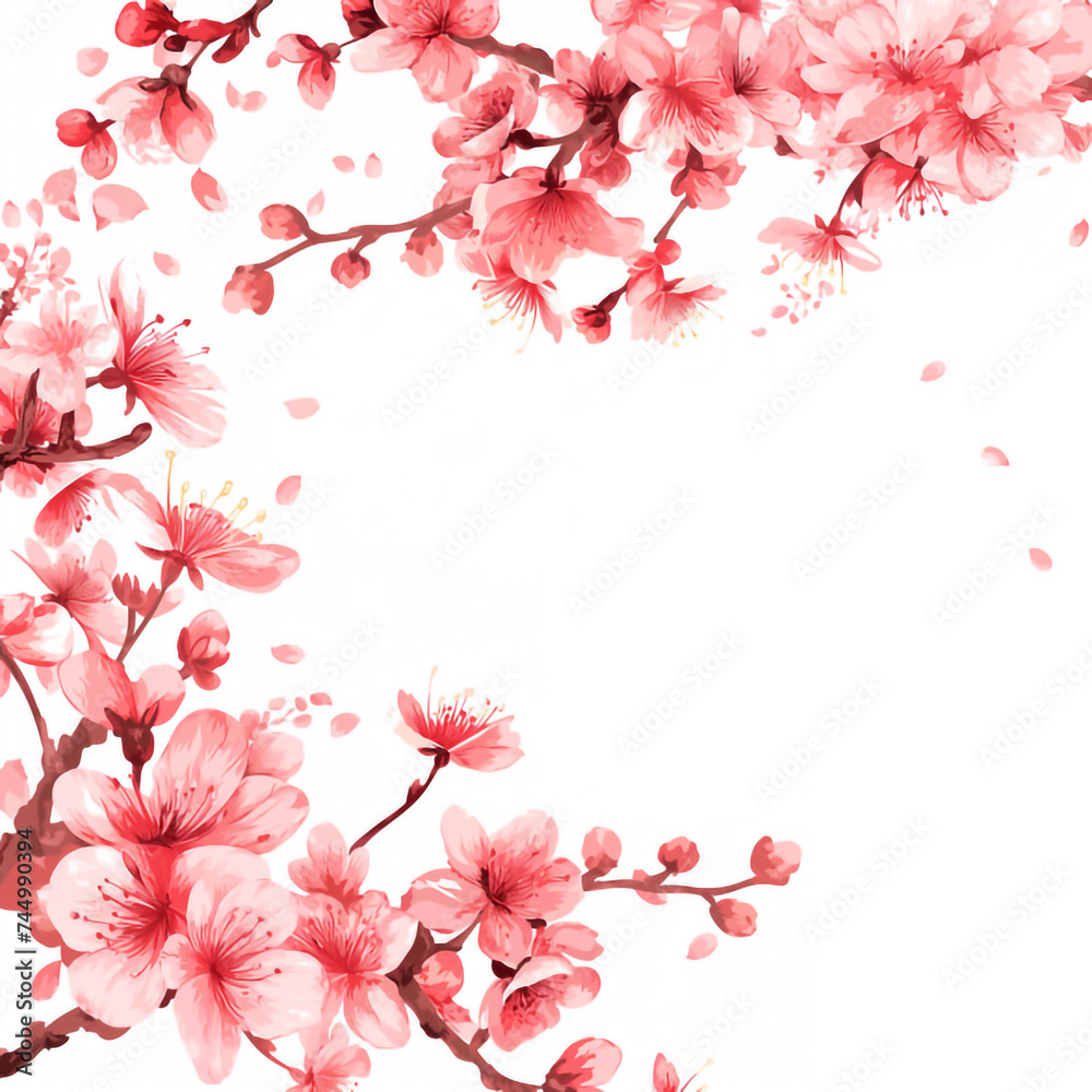 cherry blossom branch