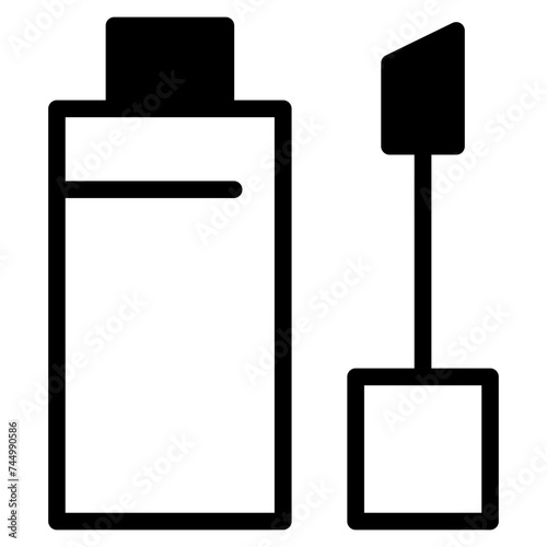 Lip Gloss icon from makeup and beauty collection