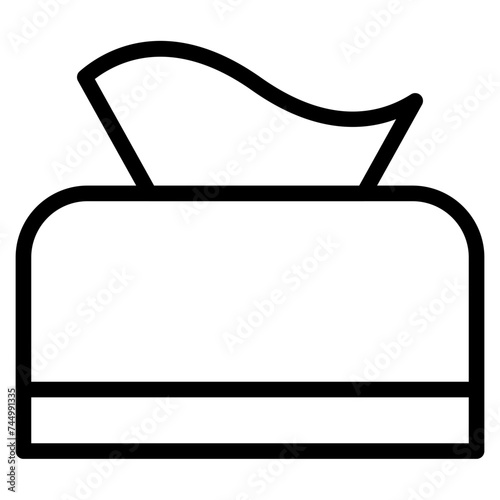 tissue box icon