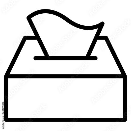 tissue box icon