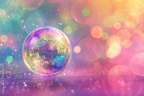 disco ball with lights © Muhammad