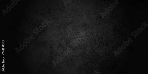 Abstract grunge background design with textured black stone concrete wall. abstract dark black background backdrop studio, cement concrete wall texture. marble texture background. black paper texture.