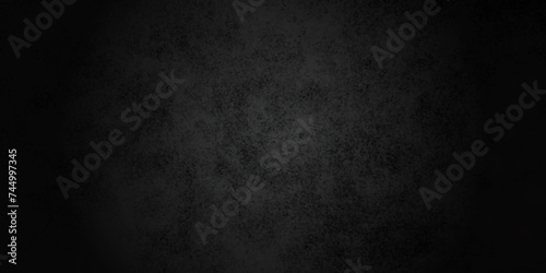 Abstract grunge background design with textured black stone concrete wall. abstract dark black background backdrop studio, cement concrete wall texture. marble texture background. black paper texture. photo