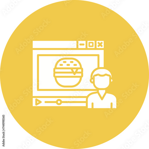 Food blogger Icon
