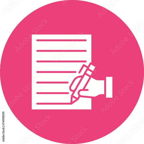 Writing Icon