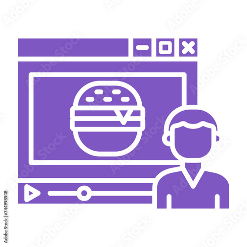 Food blogger Icon