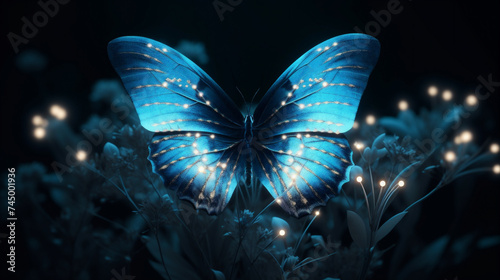 Mariposa Azul  photo