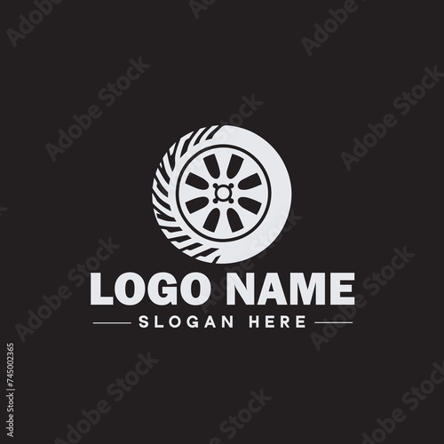  Automotive logo Auto shop logo auto dealership logo auto repair logo Icon clean flat modern minimalist business vehicle logo editable vector