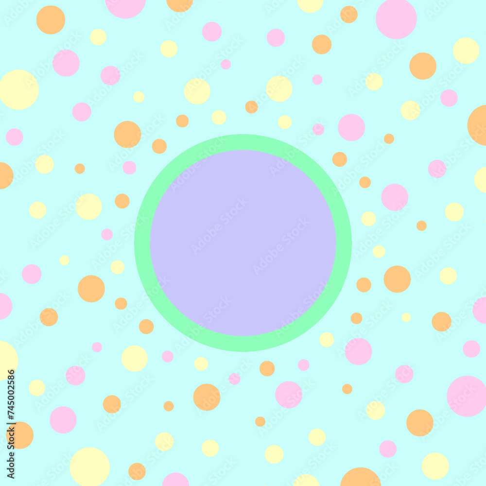 background with circles