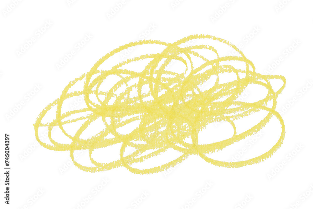 light yellow pencil strokes isolated on transparent background light yellow pencil strokes isolated on transparent background