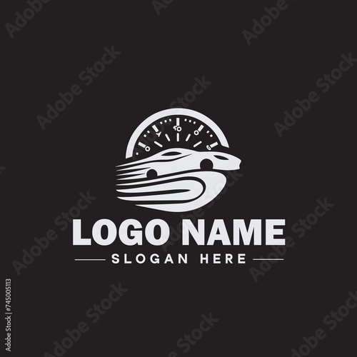  Automotive logo Auto shop logo auto dealership logo auto repair logo Icon clean flat modern minimalist business vehicle logo editable vector