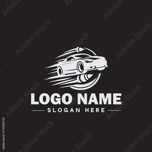  Automotive logo Auto shop logo auto dealership logo auto repair logo Icon clean flat modern minimalist business vehicle logo editable vector