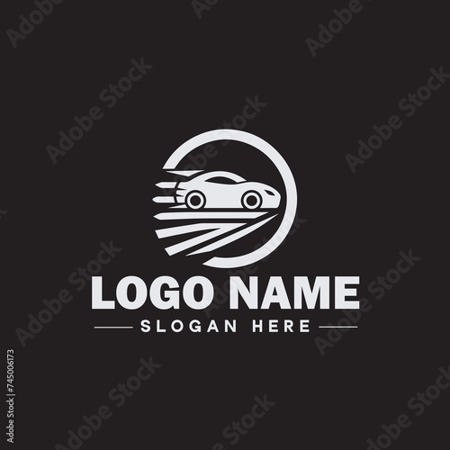 Automotive logo Auto shop logo auto dealership logo auto repair logo Icon clean flat modern minimalist business vehicle logo editable vector