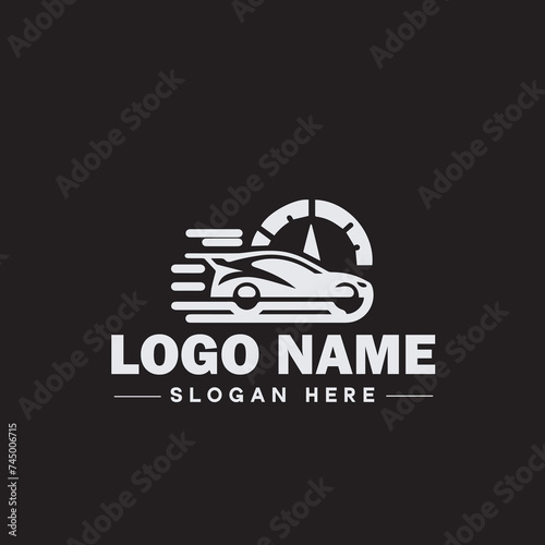  Automotive logo Auto shop logo auto dealership logo auto repair logo Icon clean flat modern minimalist business vehicle logo editable vector