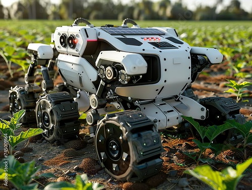 Integrating smart robotic farmers into agriculture exemplifies technology's transformative role in shaping the future of food production