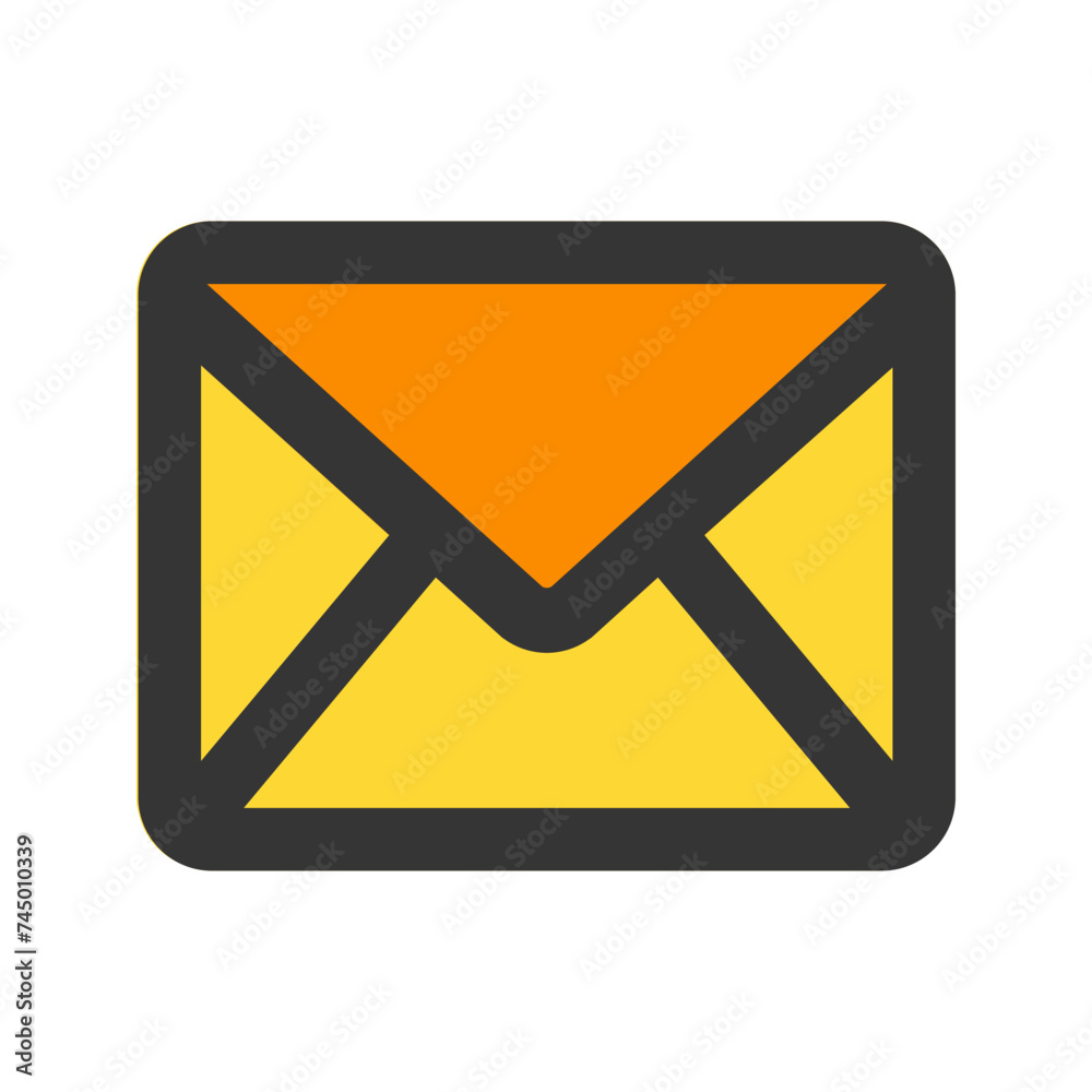 email line color icon email line color icon