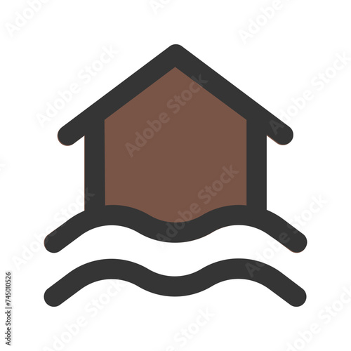 flood line color icon