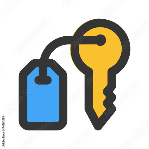 key room line color icon