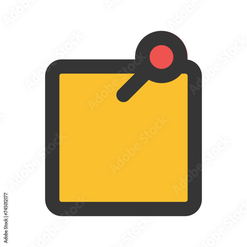 notes line color icon