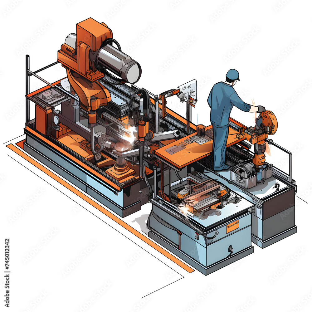 Streamlined High-Frequency Welding Process in Modern Manufacturing Workshop