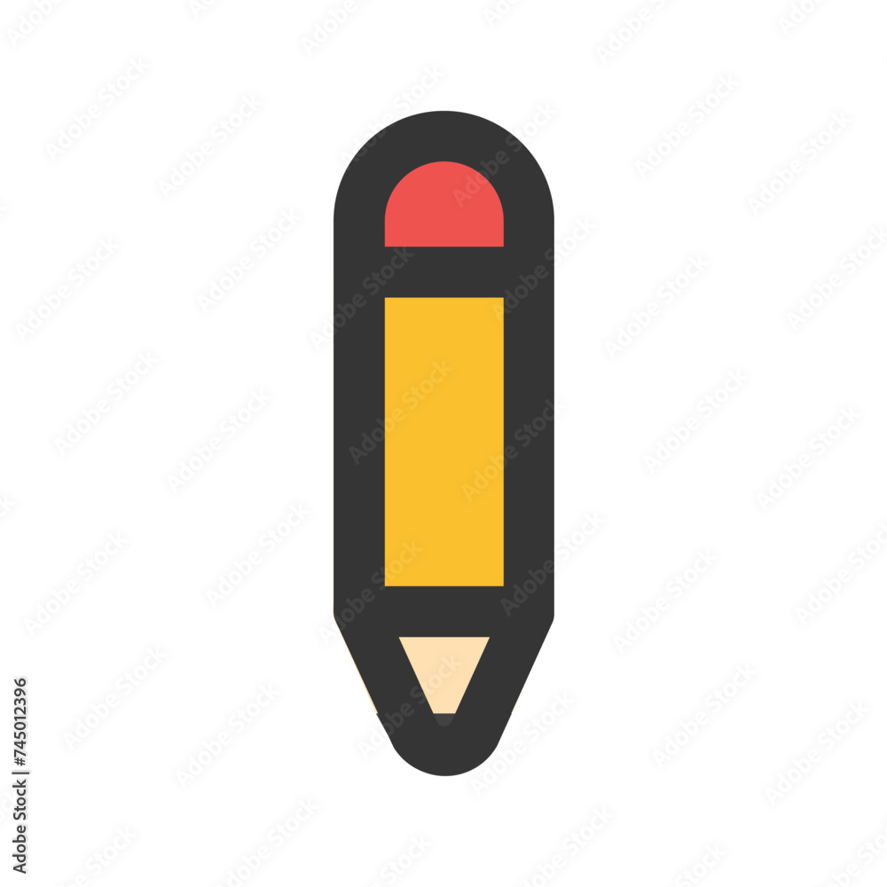 pencil line color icon pencil line color icon