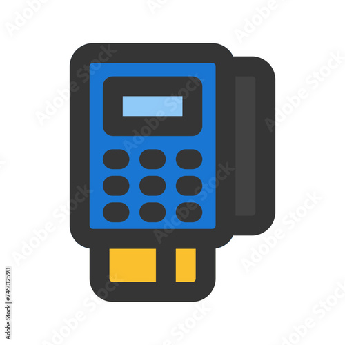pos terminal line color icon