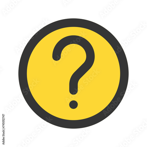 question line color icon