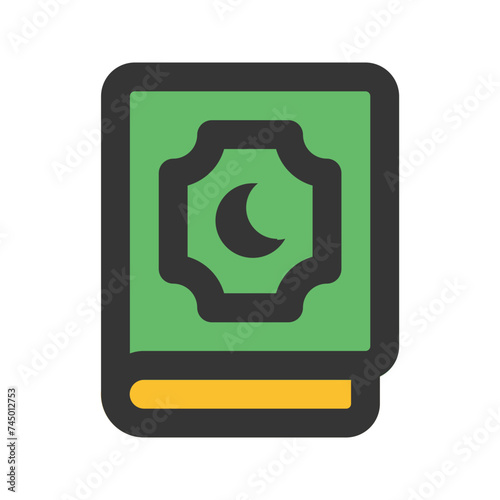 quran line color icon