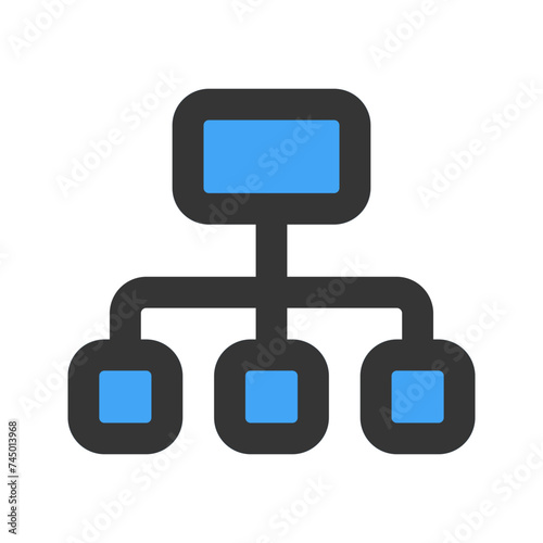 sitemap line color icon