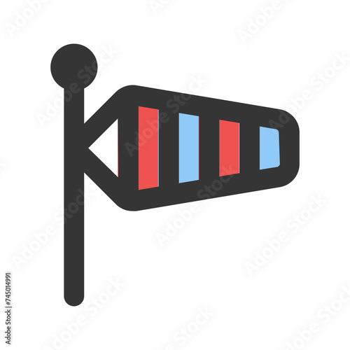 windsock line color icon