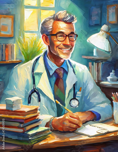 doctor at work