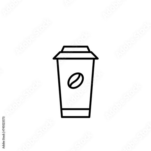 Coffee Menu Line Icon