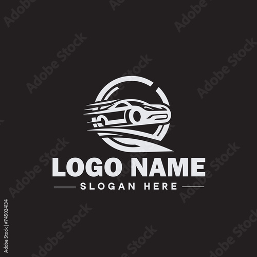  Automotive logo Auto shop logo auto dealership logo auto repair logo Icon clean flat modern minimalist business vehicle logo editable vector