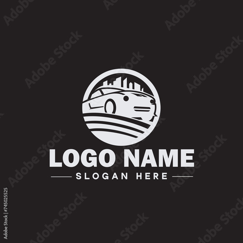  Automotive logo Auto shop logo auto dealership logo auto repair logo Icon clean flat modern minimalist business vehicle logo editable vector