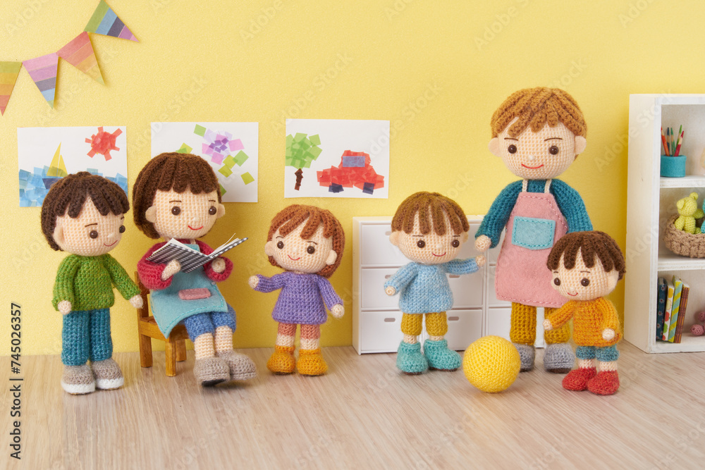 あみぐるみ人形 幼稚園 あみぐるみ人形 幼稚園
