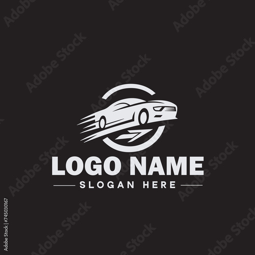  Automotive logo Auto shop logo auto dealership logo auto repair logo Icon clean flat modern minimalist business vehicle logo editable vector