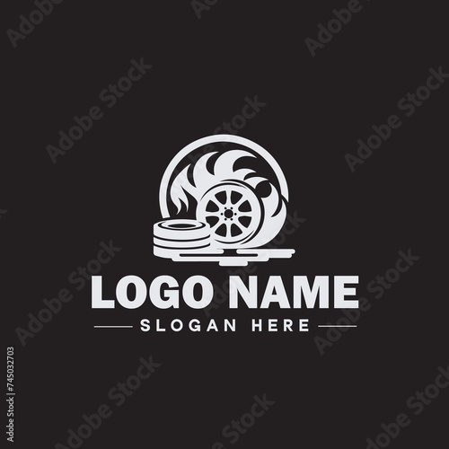  Automotive logo Auto shop logo auto dealership logo auto repair logo Icon clean flat modern minimalist business vehicle logo editable vector