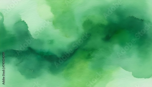 Green Watercolor Texture Background © BACKART