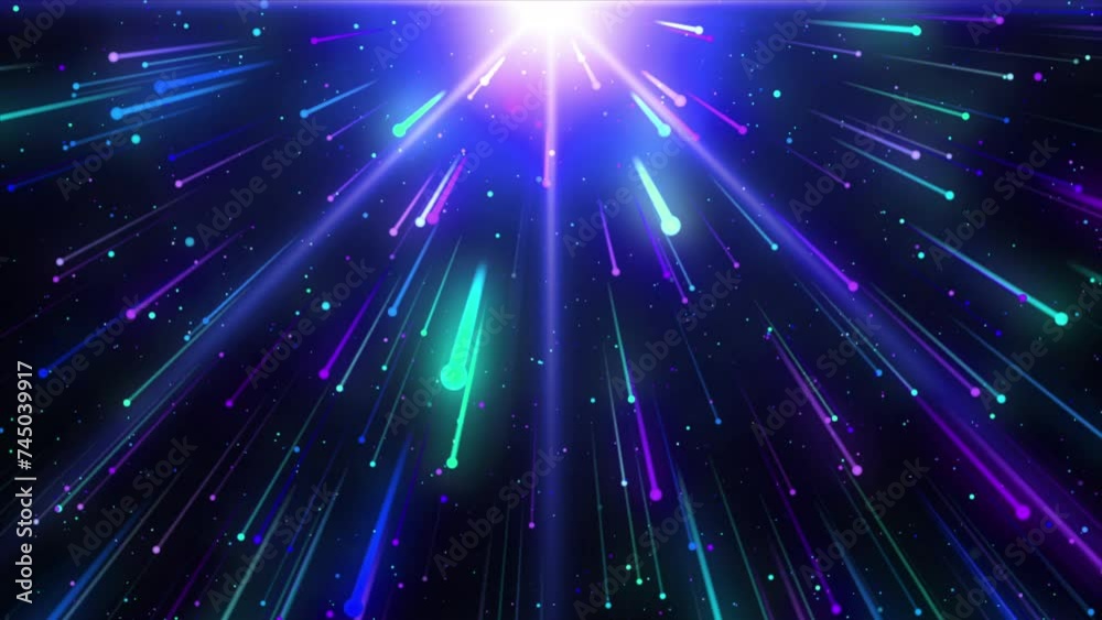 Shooting star loop animation background Shooting star loop animation background