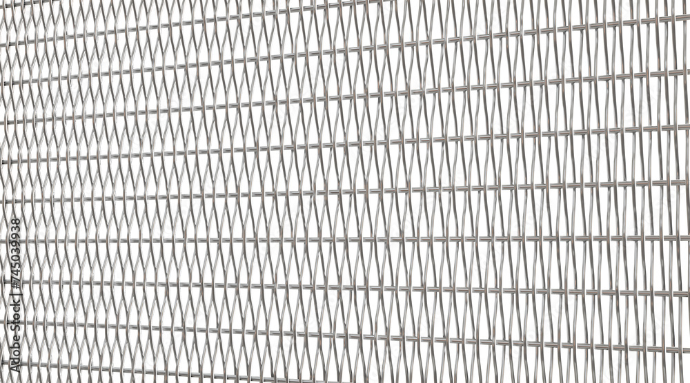 Engineered Precision: Unveil the meticulous design of plain Dutch weave in this 3D close-up. Isolated on transparent background, it showcases quality and innovation for your ad campaign