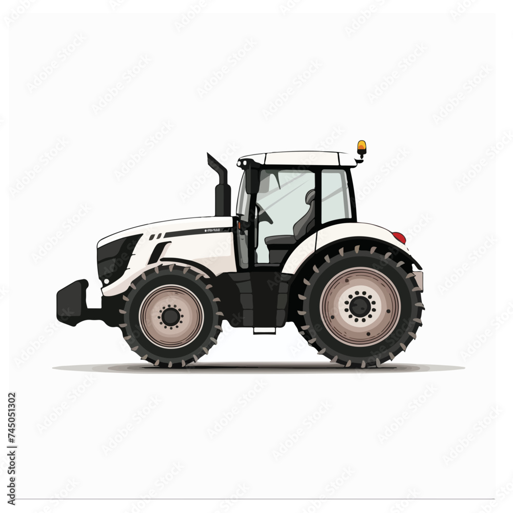 tractor isolated on white background tractor isolated on white background