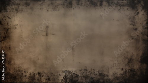 Dark gothic paper background,  creased crumpled surface / Old torn ripped posters scary grunge textures photo