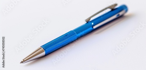 pen on a white background