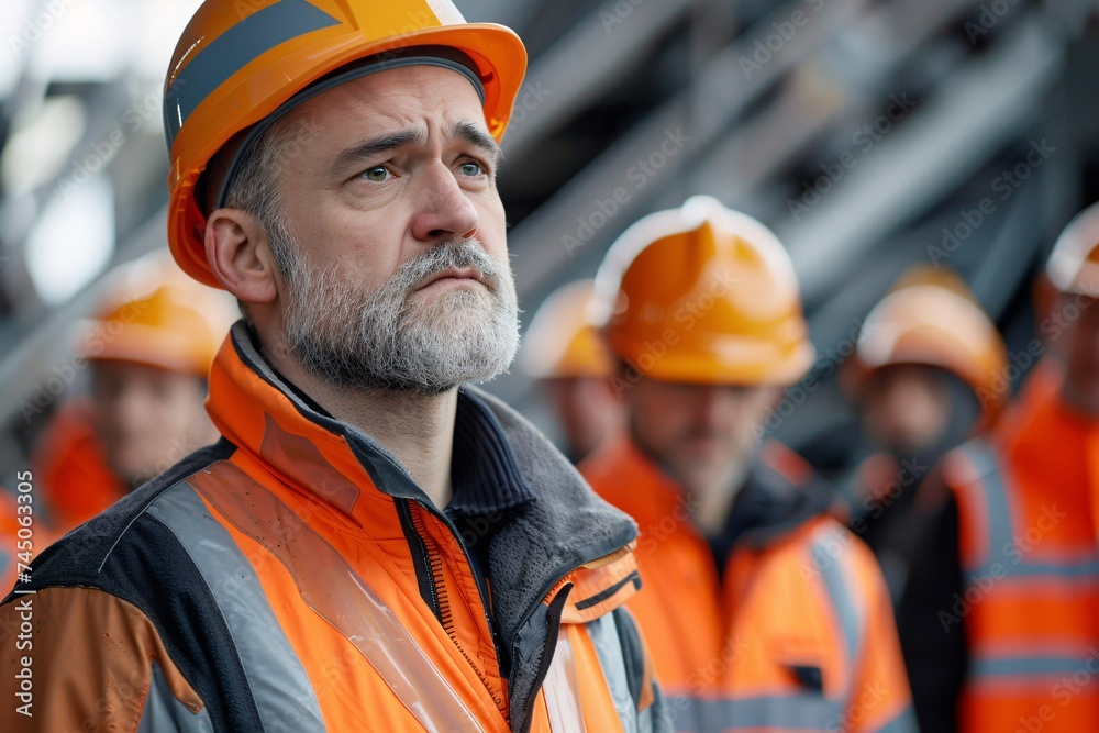 Construction Workers' Meeting A Glimpse into the Future of Construction Generative AI