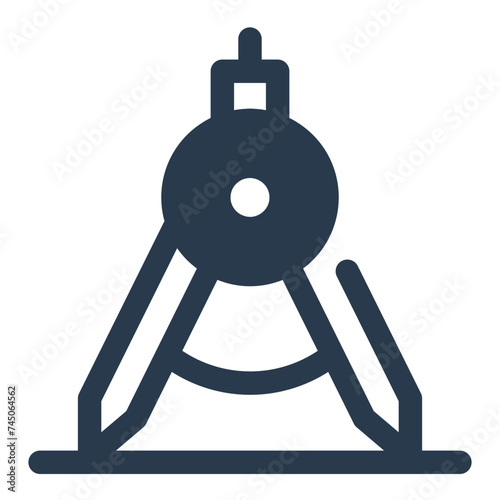 Precision Compass Tool for Accurate Geometric Artwork