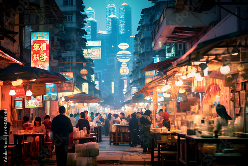 Hong Kong: A Vibrant and Heterogeneous Blend of Modernity and Tradition photo